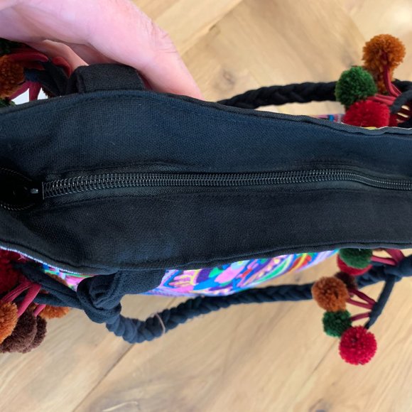 Thai Boho Shoulder Tote - Picture 12 of 14